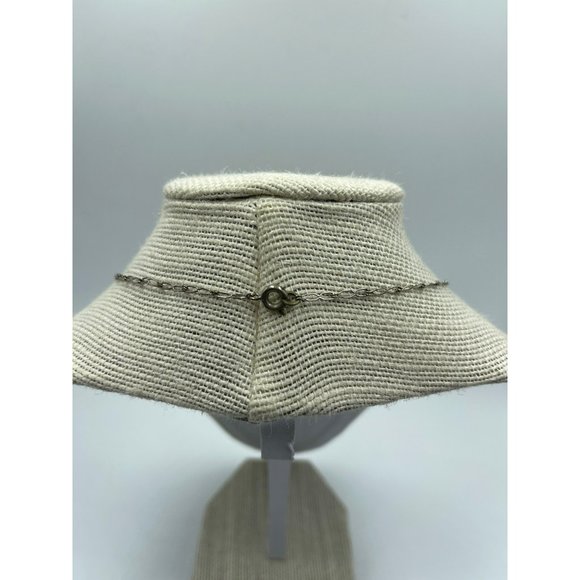 Antique Deco Sterling & Amber Czech Glass Festoon - Picture 4 of 9